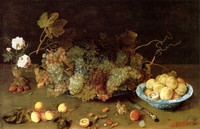 Still life with grapes