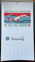 2019 Calendar - South End swim art