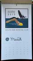 2019 Calendar - South End swim art